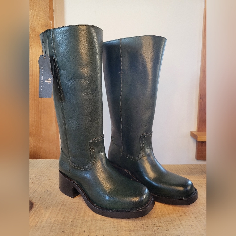 FRYE Campus 14L Forest Green Women's 5.5 B - Picture 2 of 7